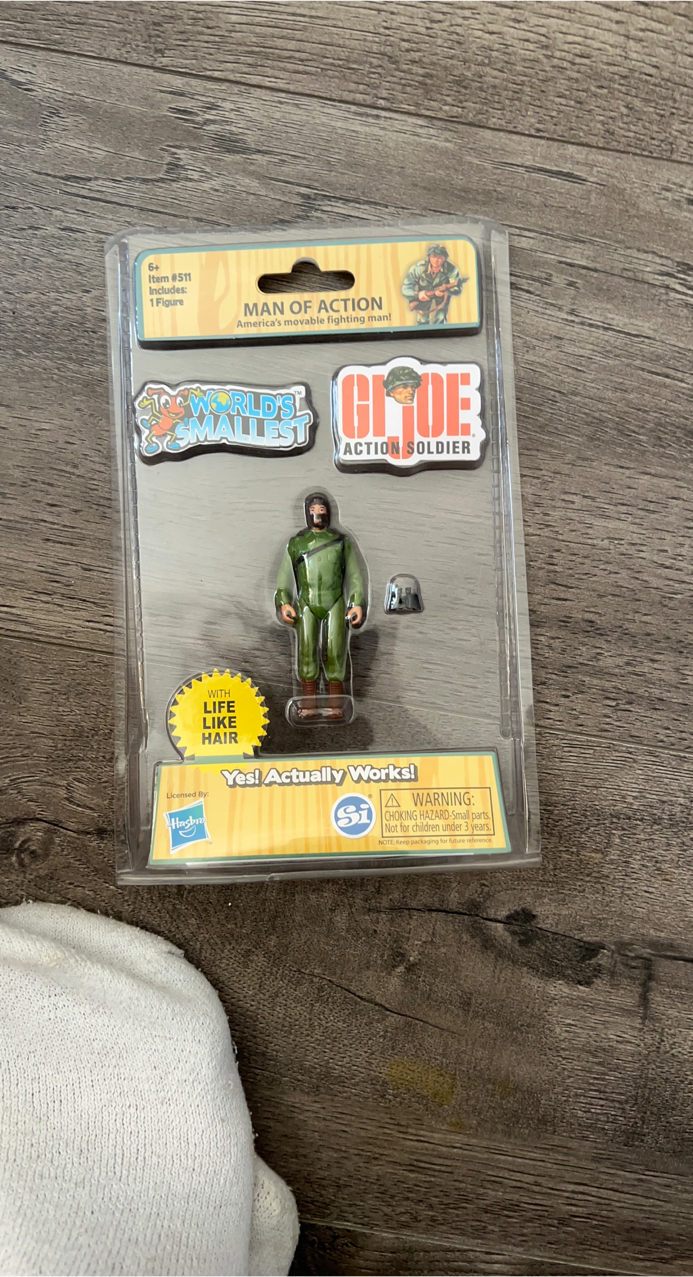 G.I. Joe Man of Action World's Smallest Action Soldier Figure - photo 2