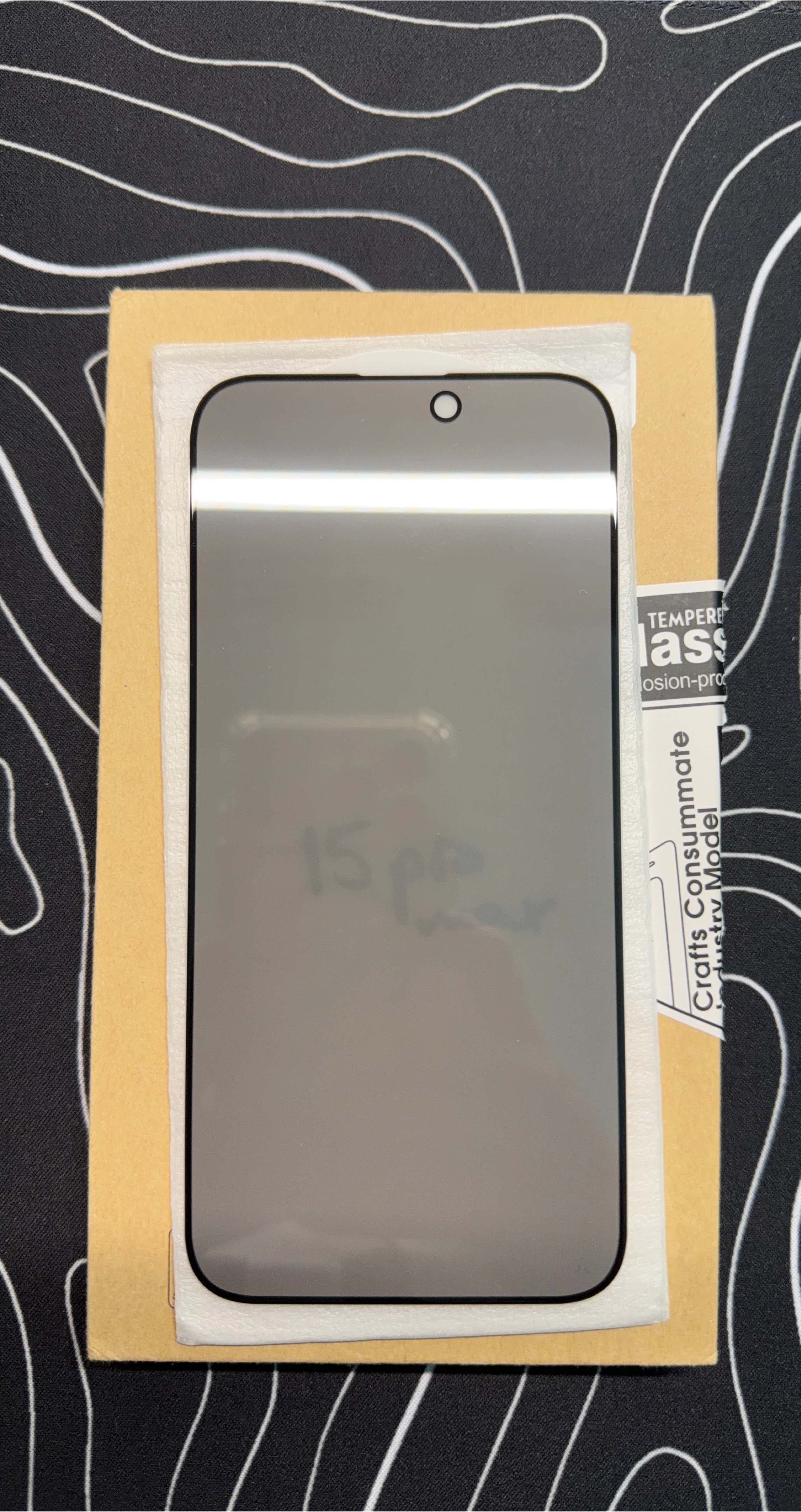 Anti Spy Screen Protector for iPhone 15 Pro Max