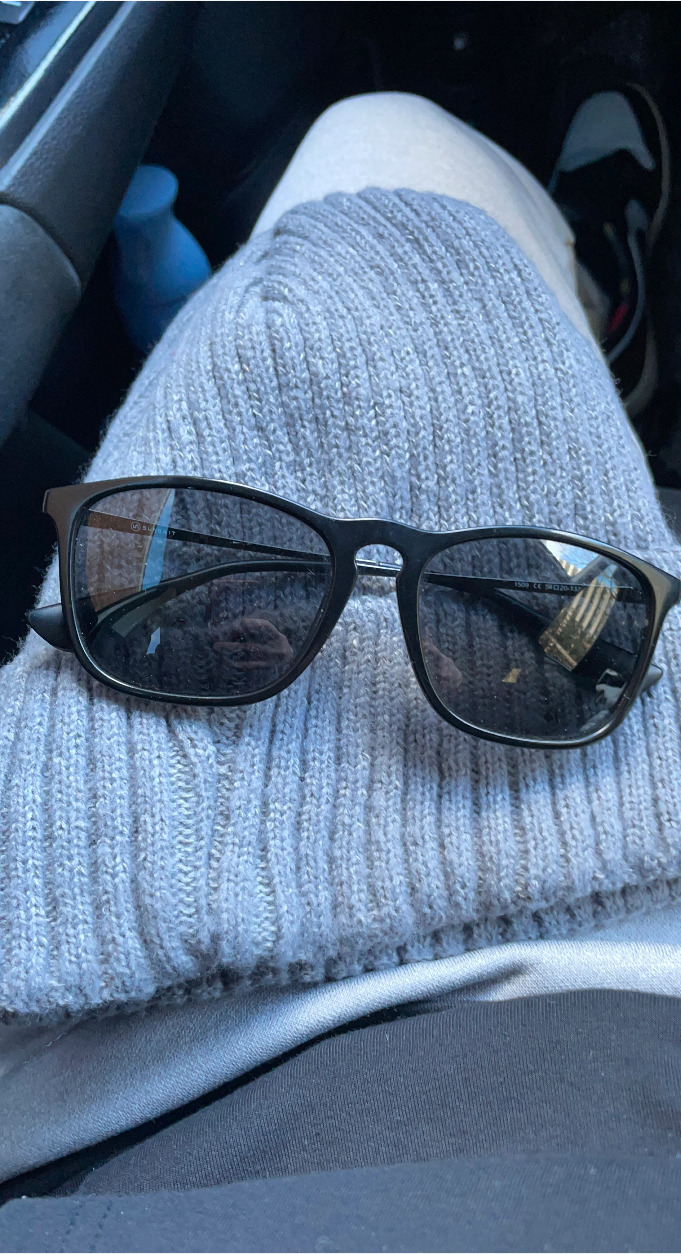 SUNGAIT Black Sunglasses