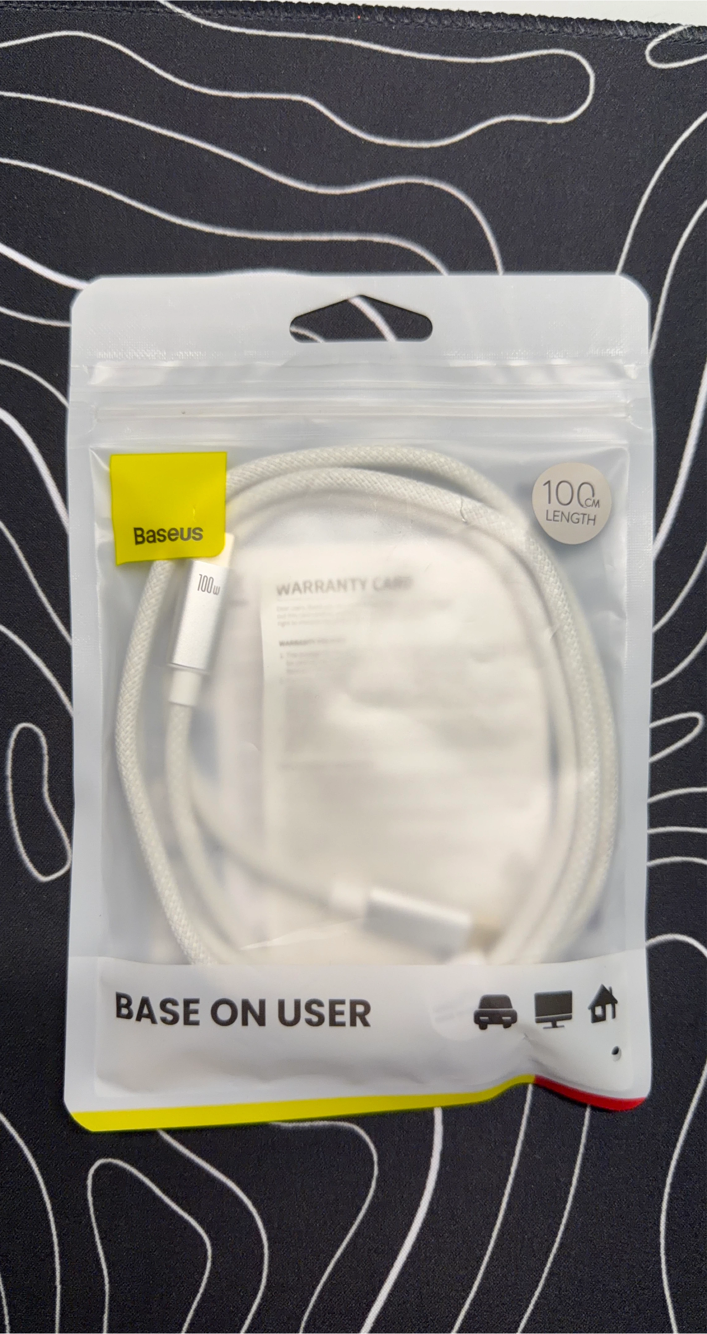 Baseus 1 meter USB-C Cable 100 W