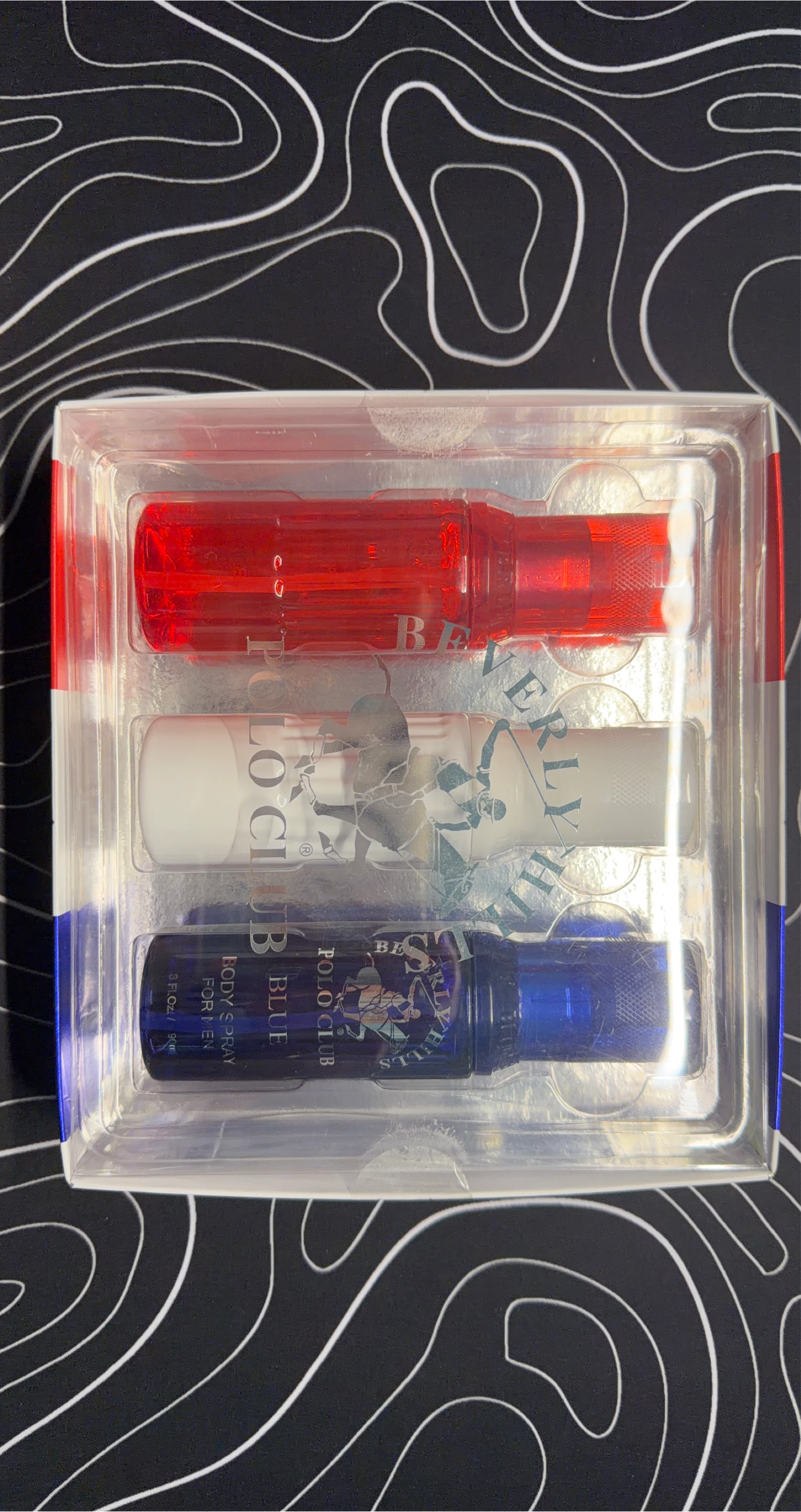 Beverly Hills Polo Club Body Spray Set for Men