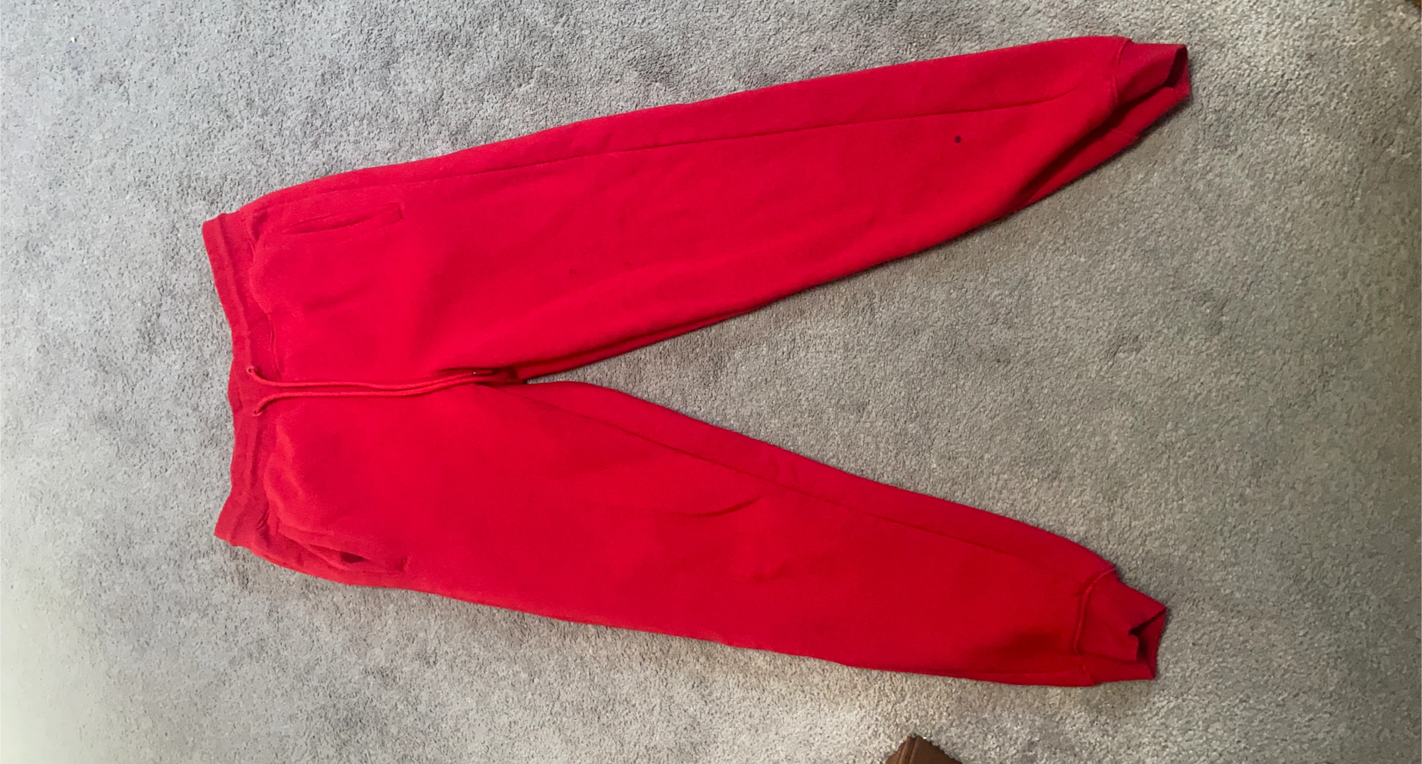 Red Sweatpants