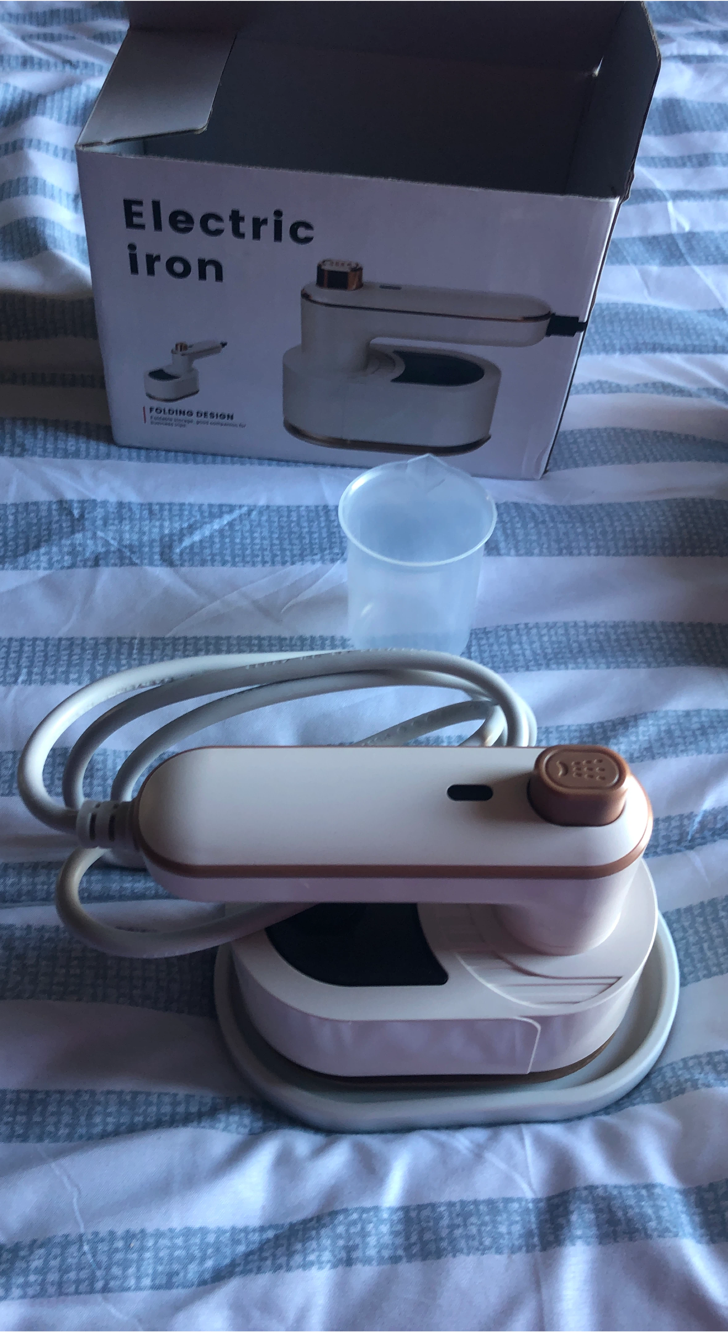 Folding Electric Iron