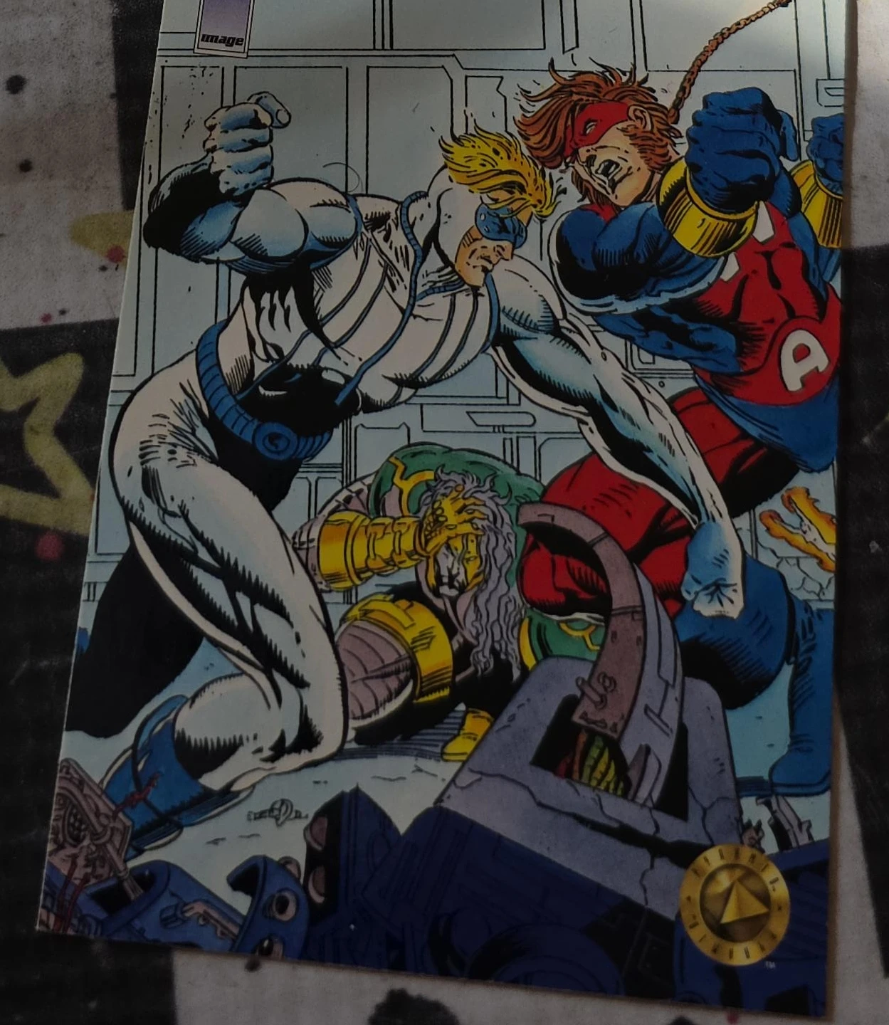 Image Comics Comic Book Art Card