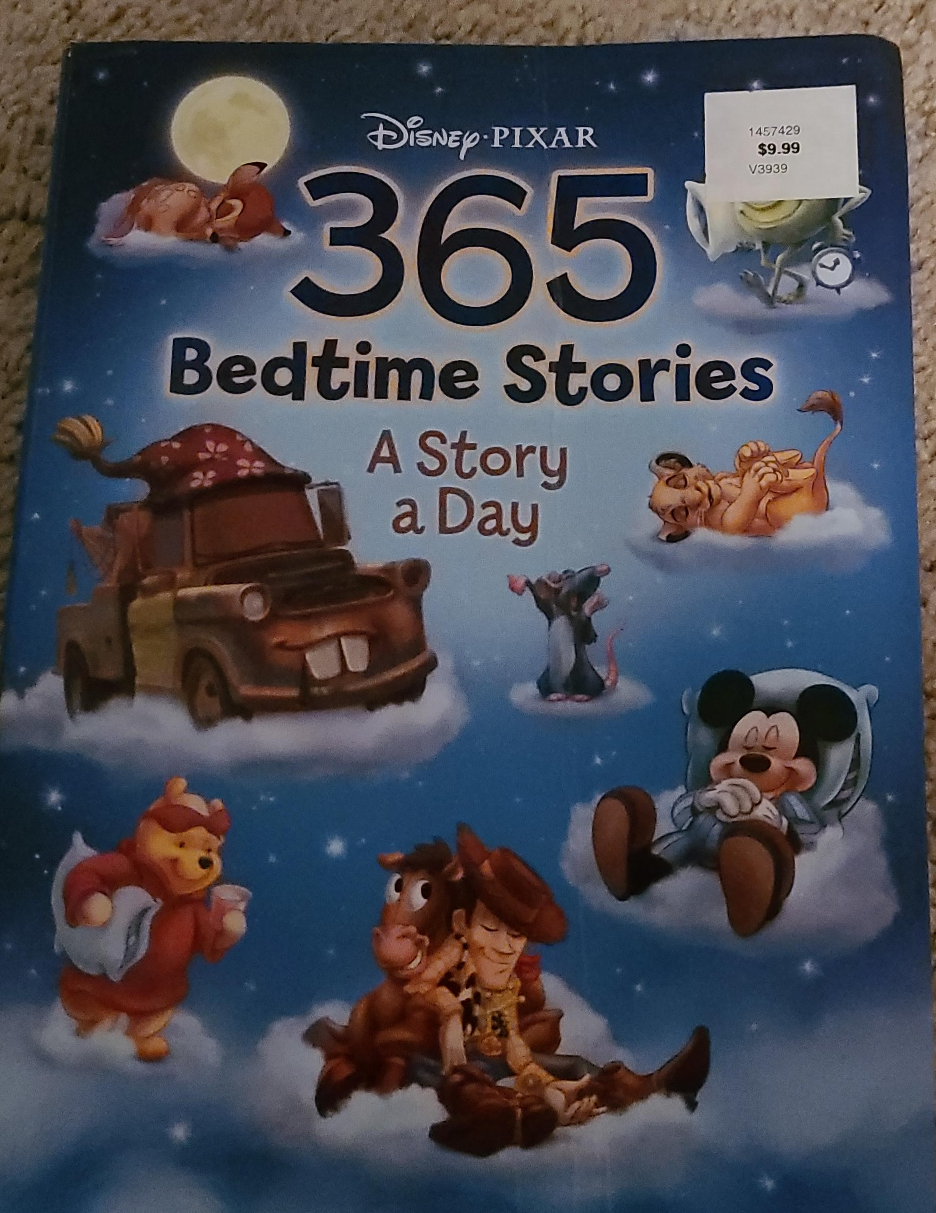 Disney Pixar 365 Bedtime Stories Book