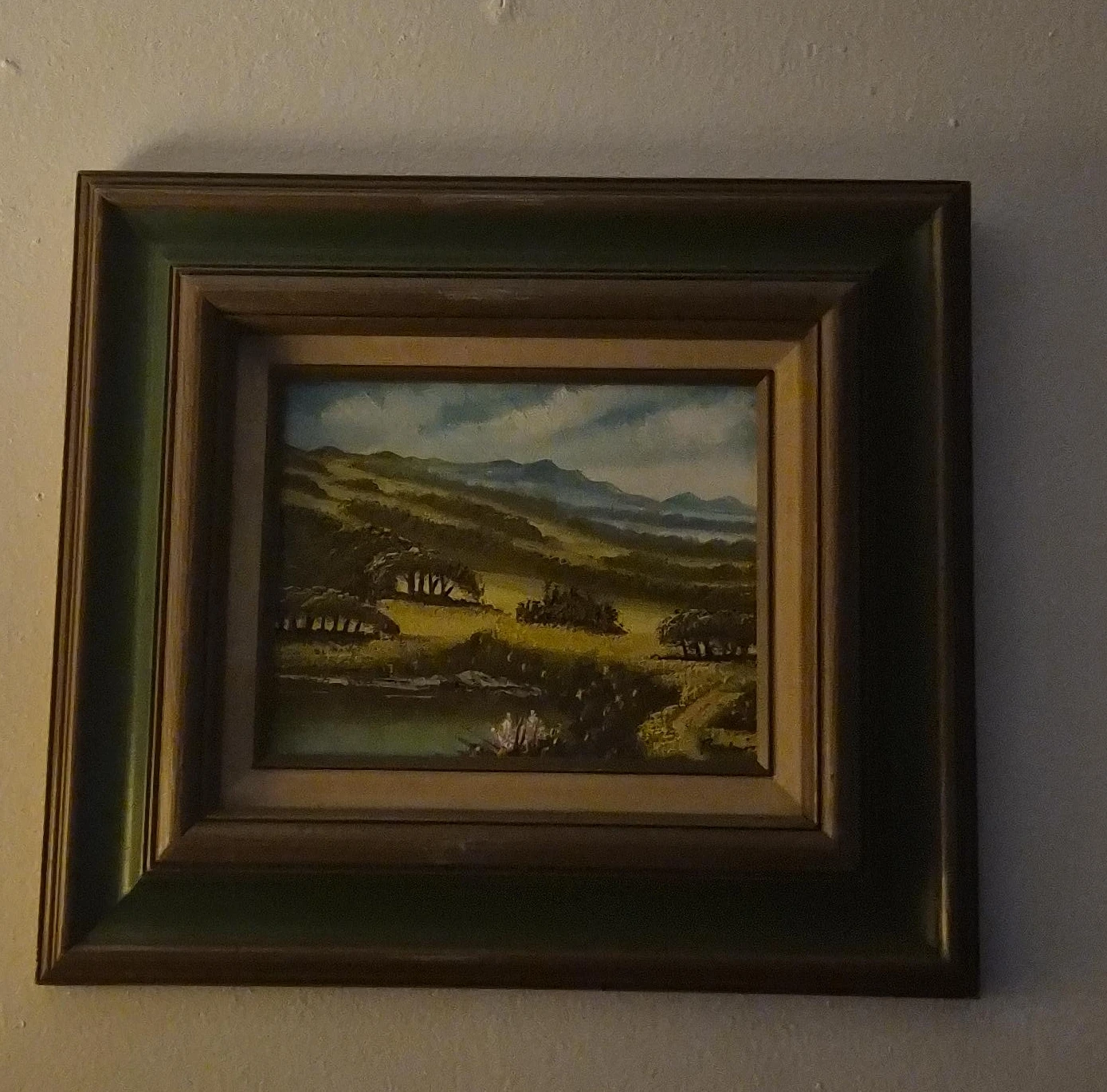 Framed Landscape Painting