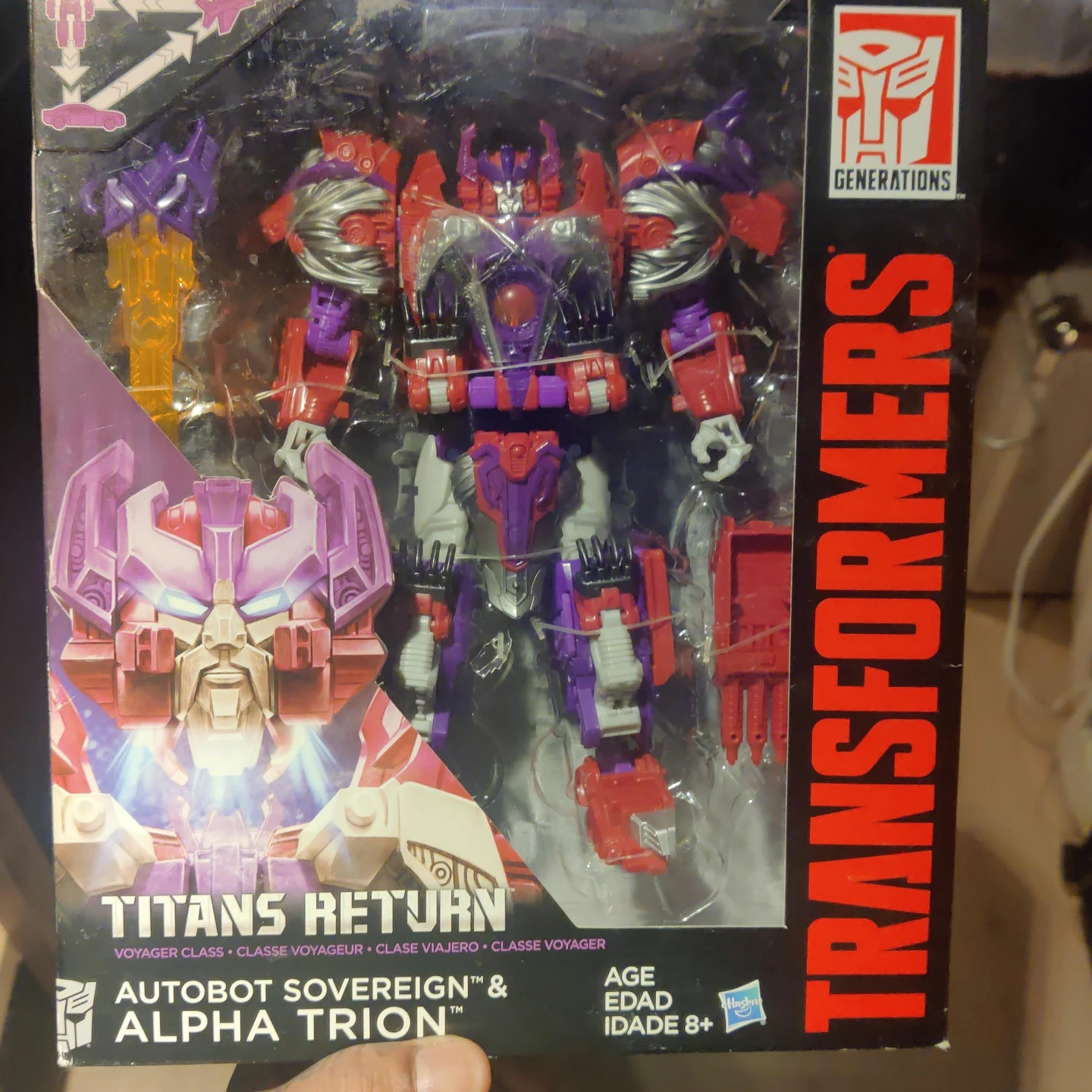 Transformers Titan Return Alpha Trion Autobot Sovereign