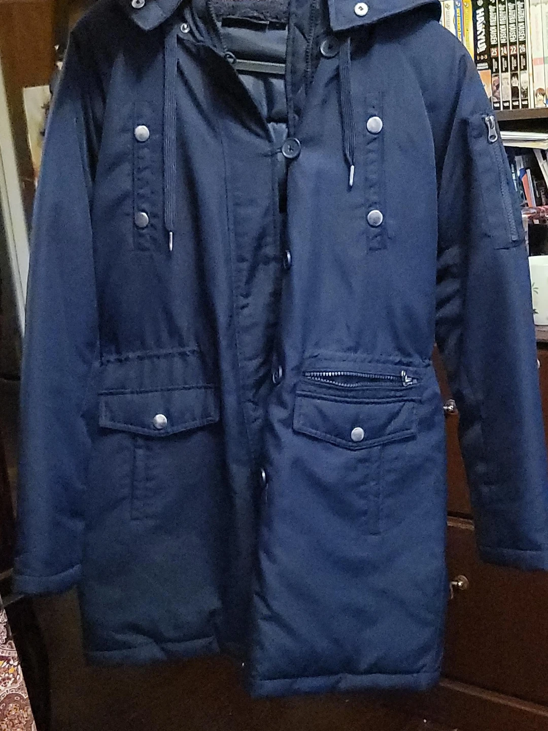 Swiss Tech Blue Parka - Size M (8-10) - photo 3