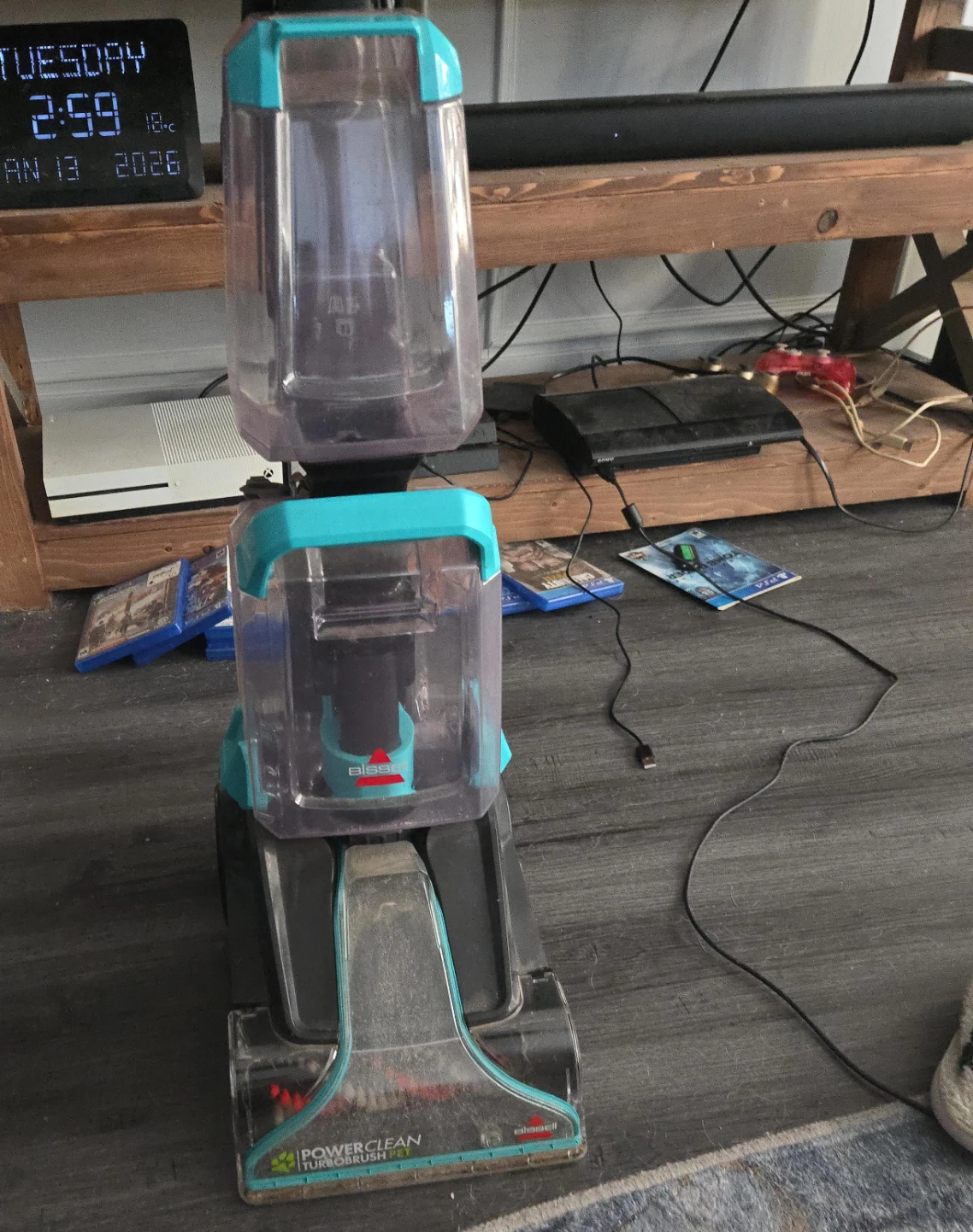Bissell PowerClean Turbobrush  Carpet Cleaner