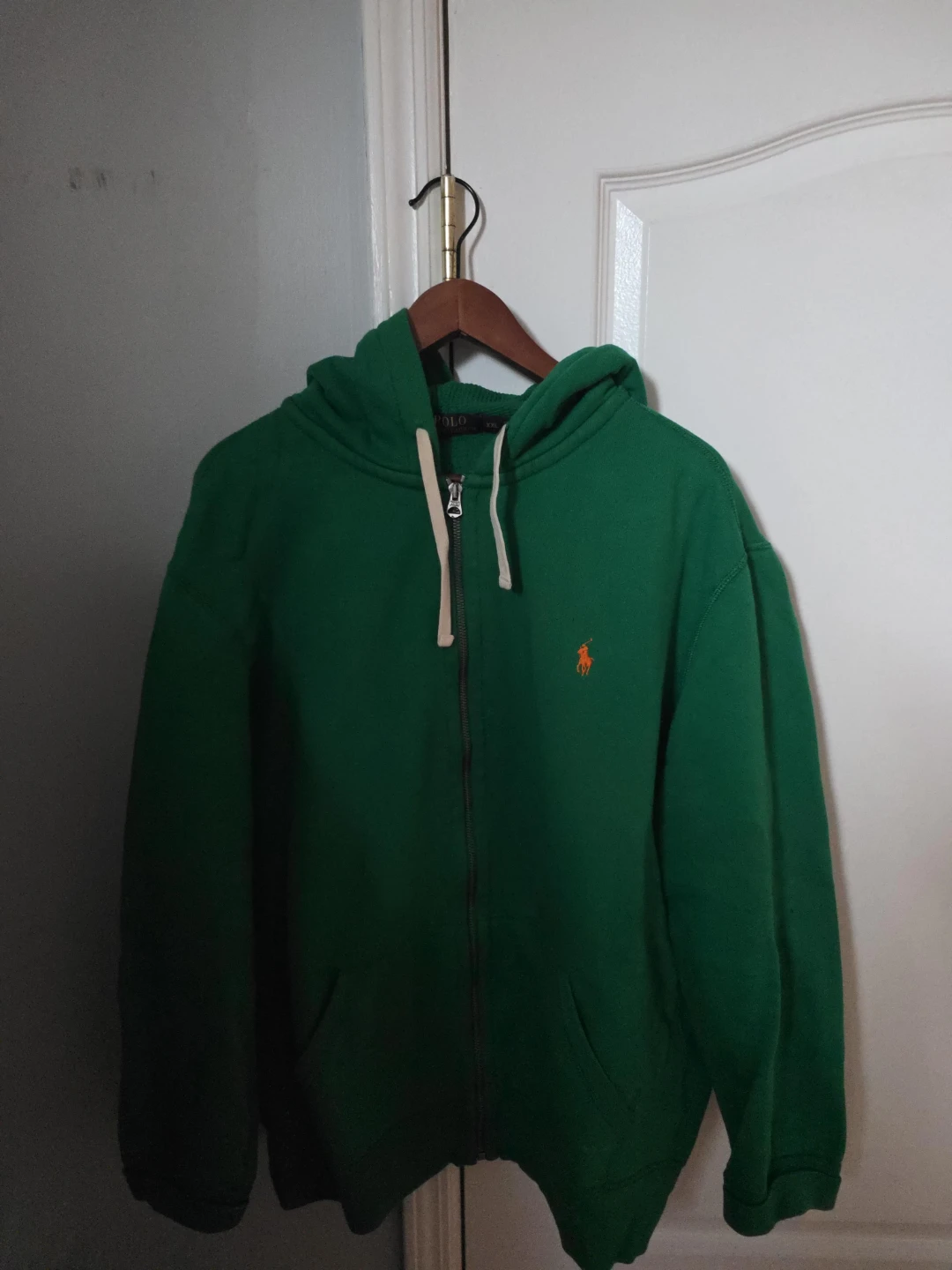 Polo Ralph Lauren Green Full Zip Hoodie XXL