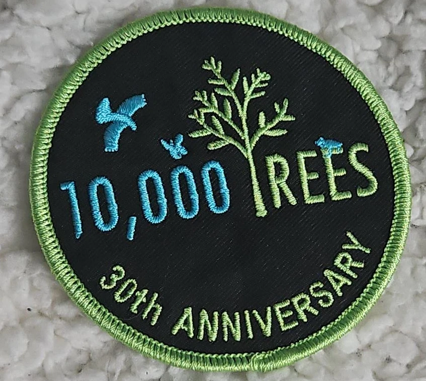 10,000 Trees 30th Anniversary Patch