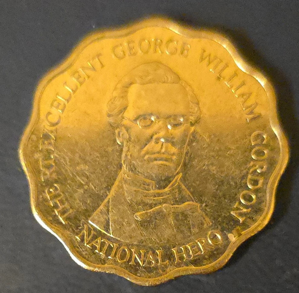 Jamaica 10 Dollars Coin 2000 George William Gordon