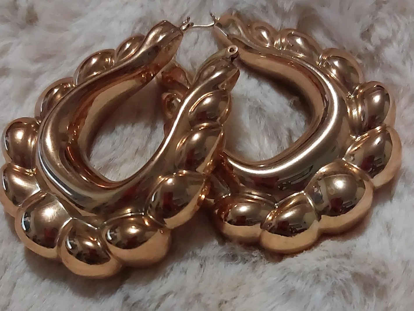 Gold Hoop Earrings