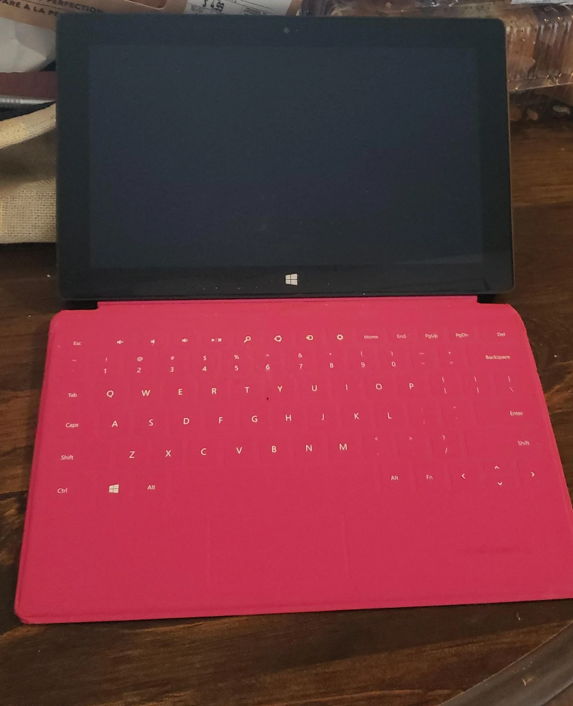 Microsoft Surface Go with Pink Keyboard