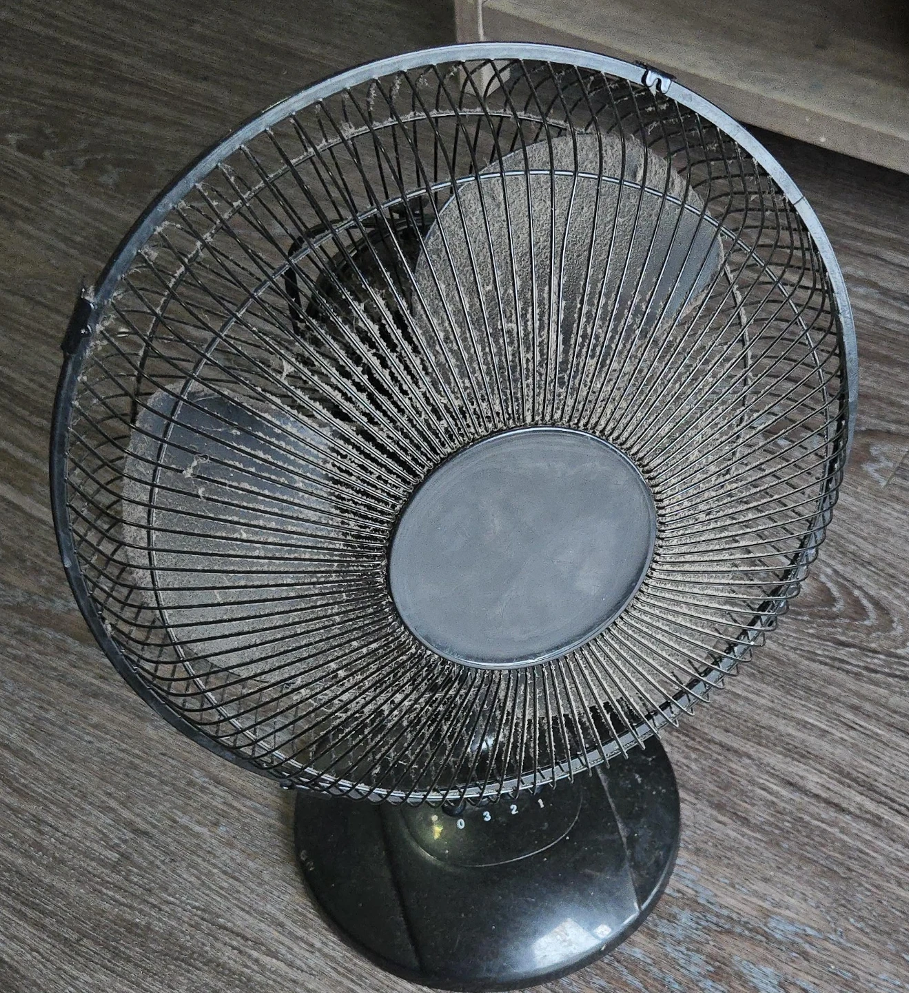 Used Black Table Fan