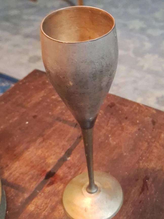 Vintage Champagne Coupe