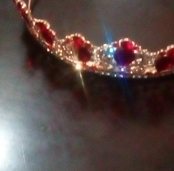 Red Gem Tiara Crown