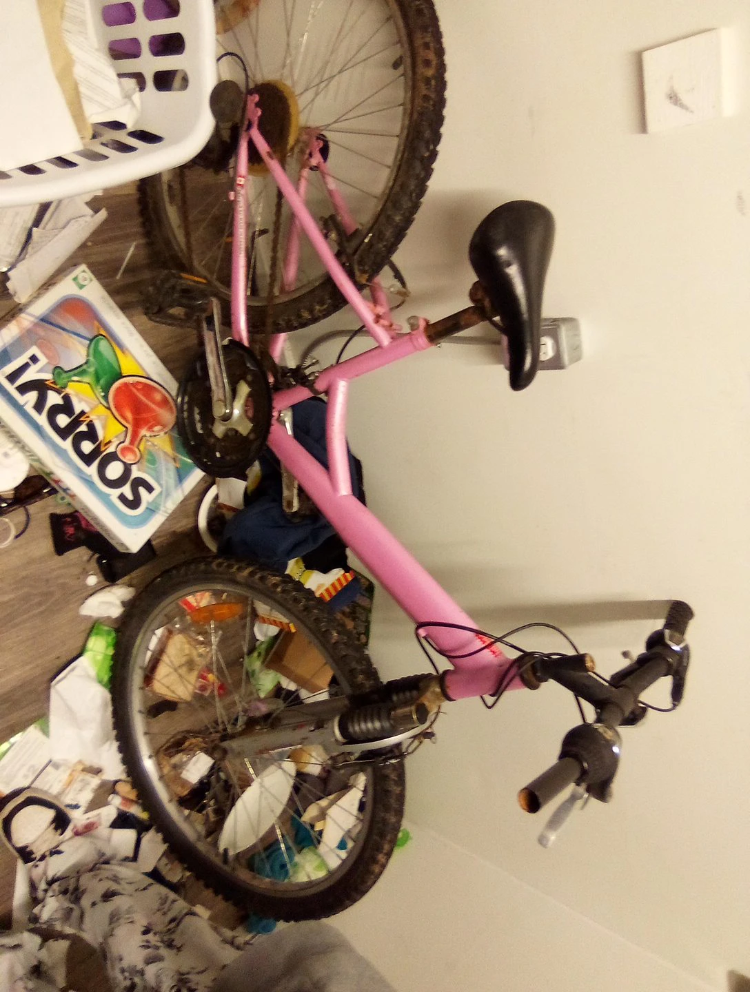 🥕 Pink Bicycle - Used Condition