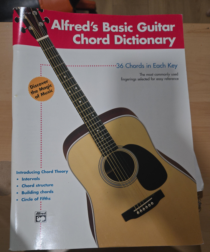 🥕Alfred's Basic Guitar Chord Dictionary