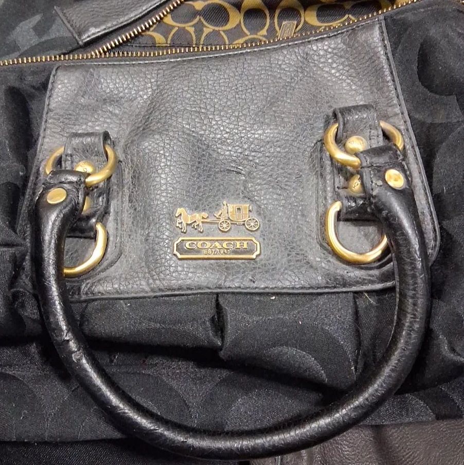 Coach Black Handbag