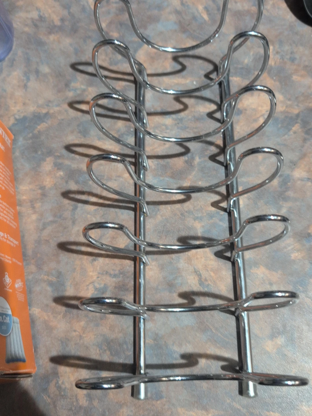 Chrome Plate Rack Organizer