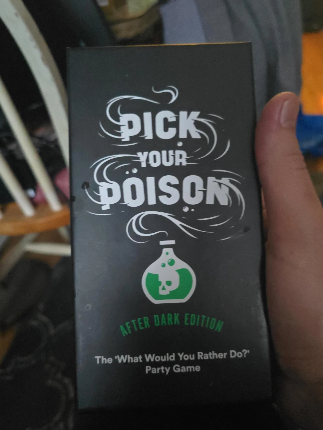 Pick Your Poison After Dark Edition Party Game