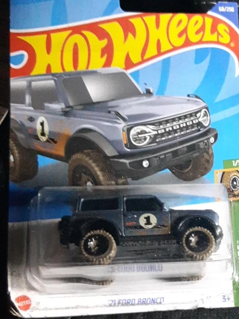 Hot Wheels '21 Ford Bronco #68/250