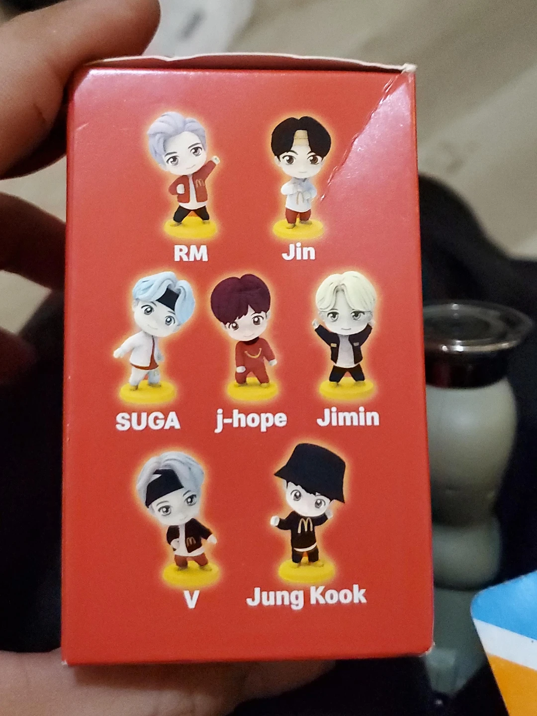 McDonald's BTS Mini Figures