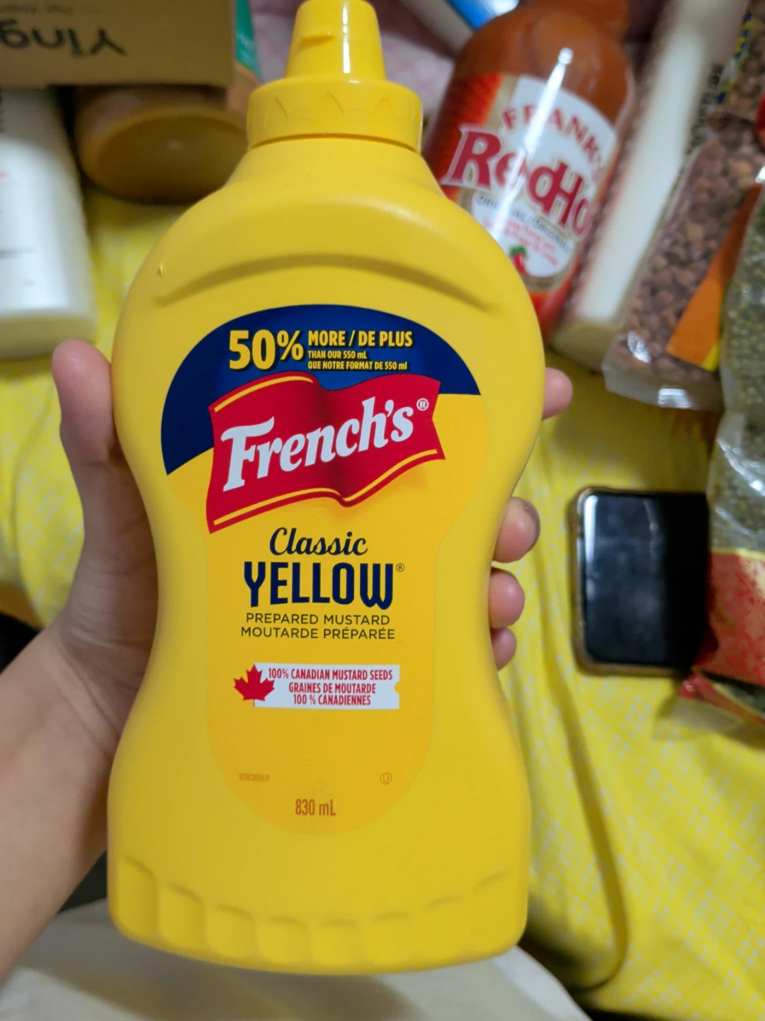 French's Classic Yellow Prepared Mustard 830 mL