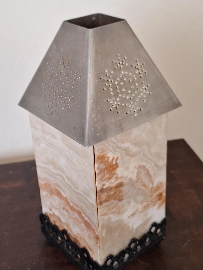 Vintage Onyx Accent Lamp