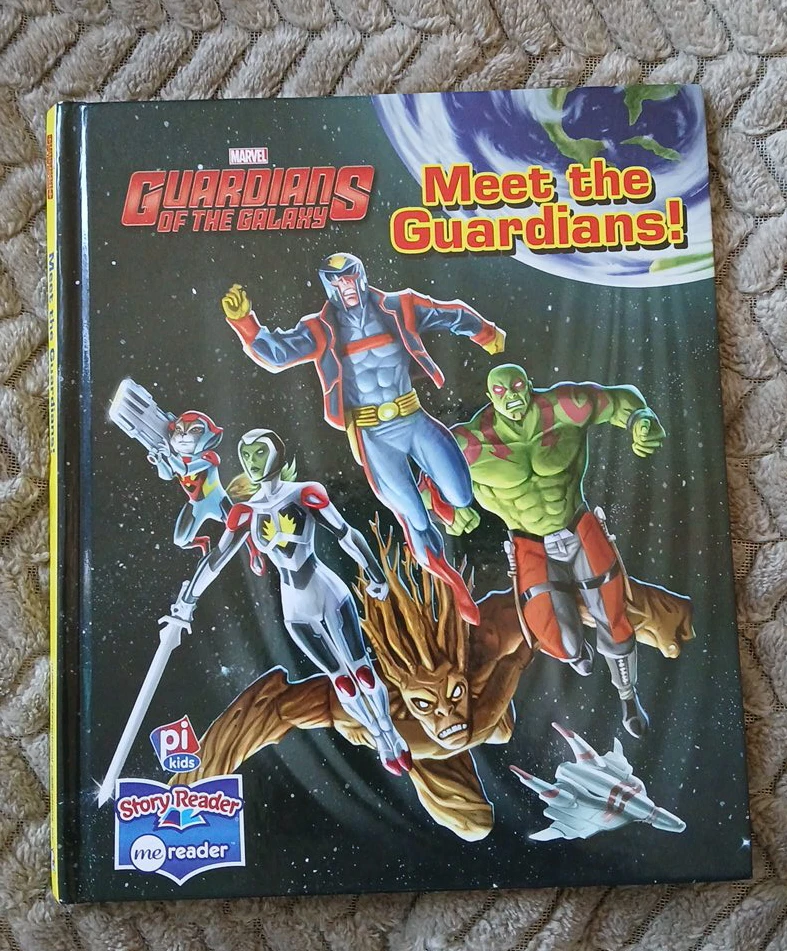 Marvel Guardians of the Galaxy Story Reader Book