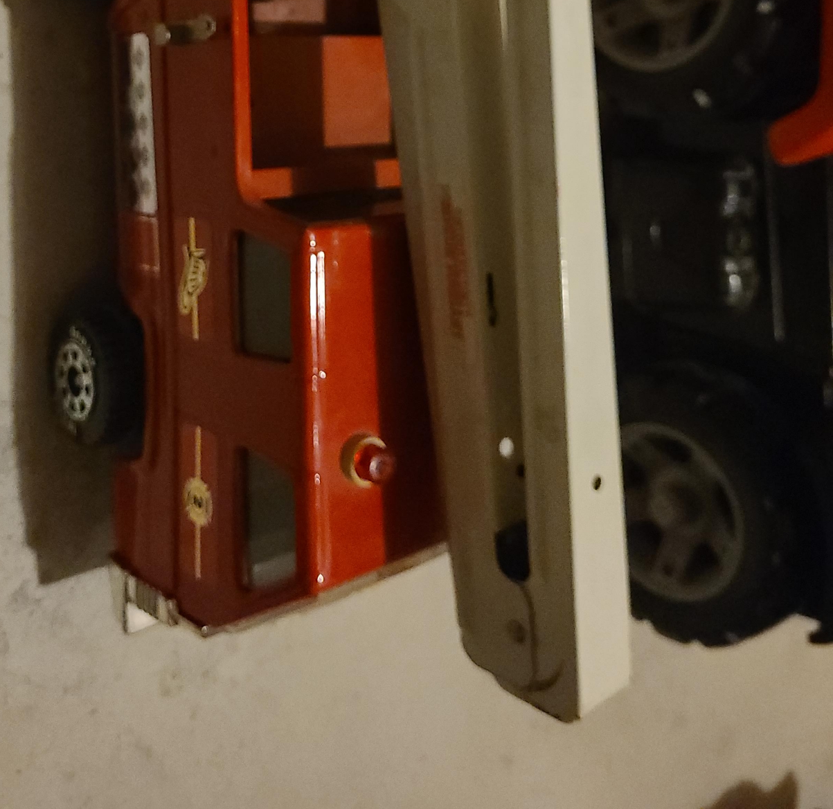 Vintage Metal Toy Firetruck