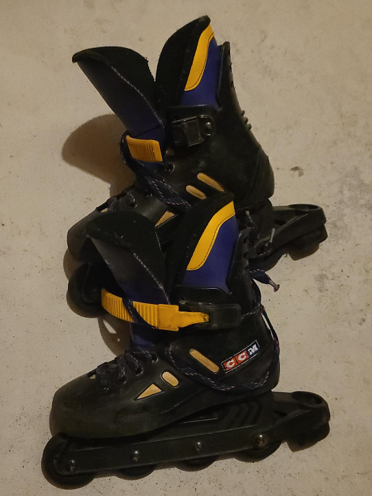 CCM Inline Roller Skates - Black and Yellow