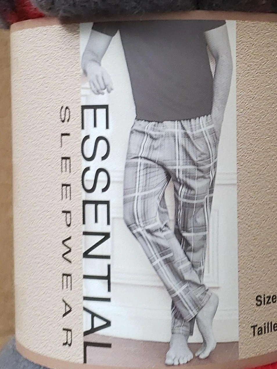 Essential Sleepwear Plaid Pajama Pants