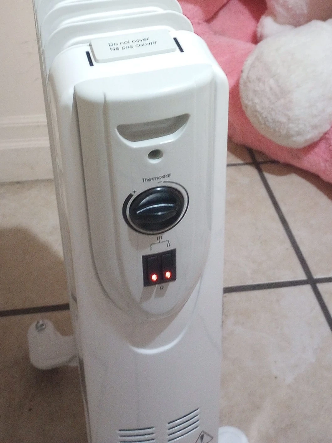 White Electric Heater