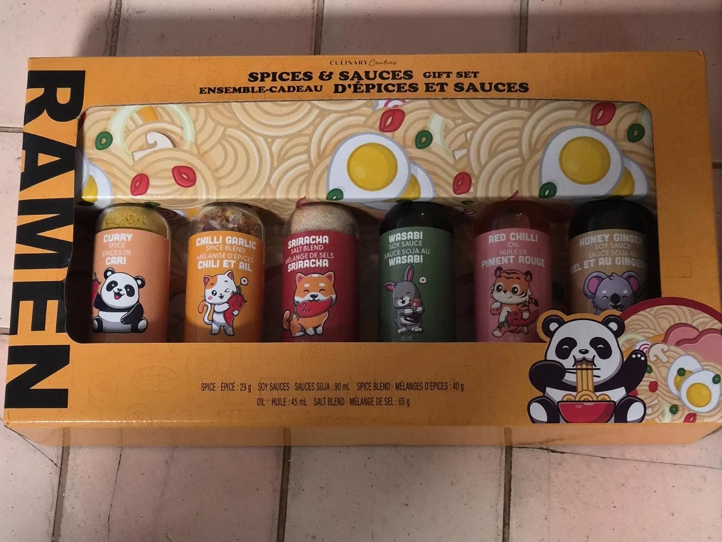Culinary Creators Ramen Spices & Sauces Gift Set