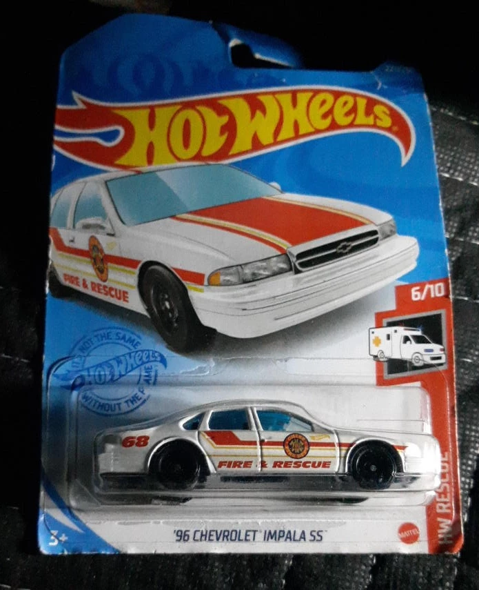 Hot Wheels '96 Chevrolet Impala SS Fire & Rescue