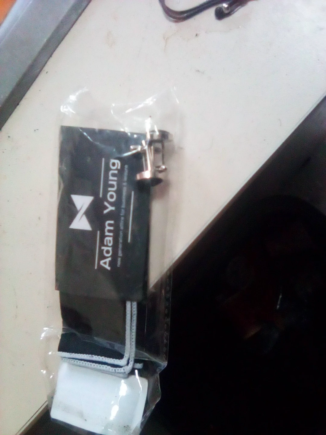 Adam Young Cufflinks and Pocket Square Set