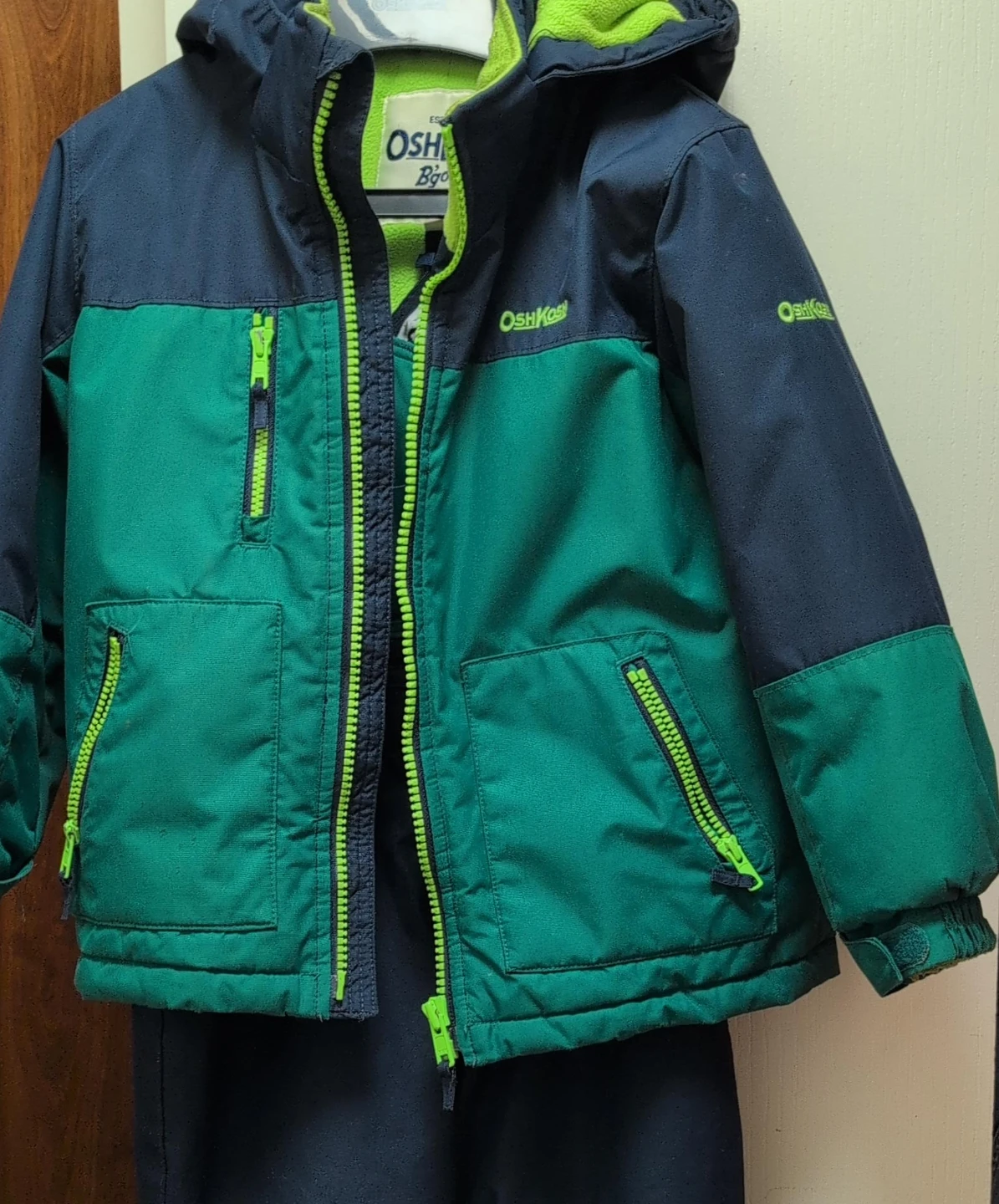 OshKosh B'gosh Kids Snowsuit - Navy/Green