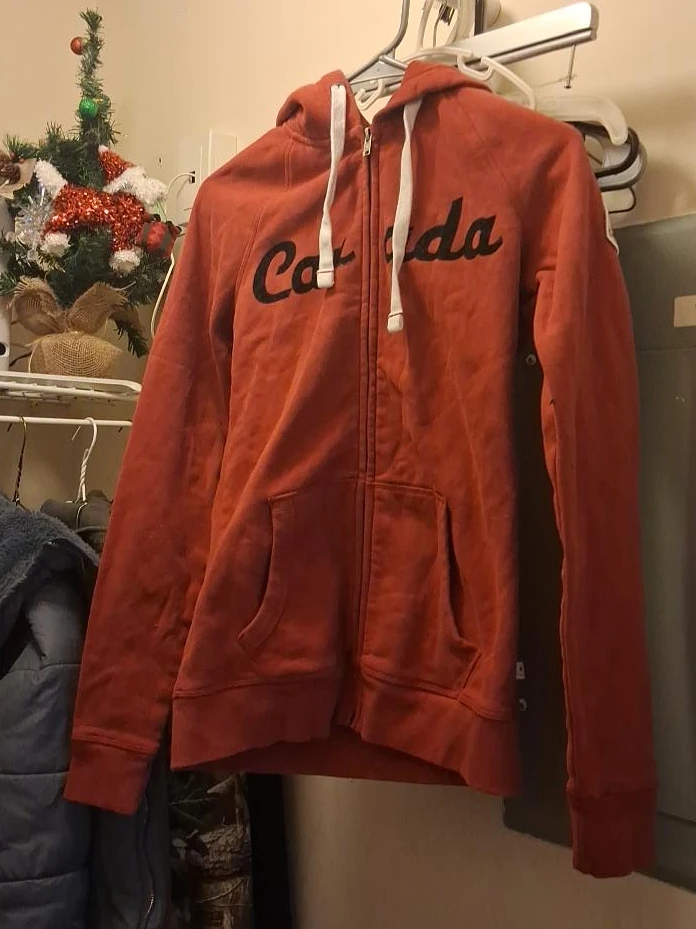 Canada Red Zip-Up Hoodie