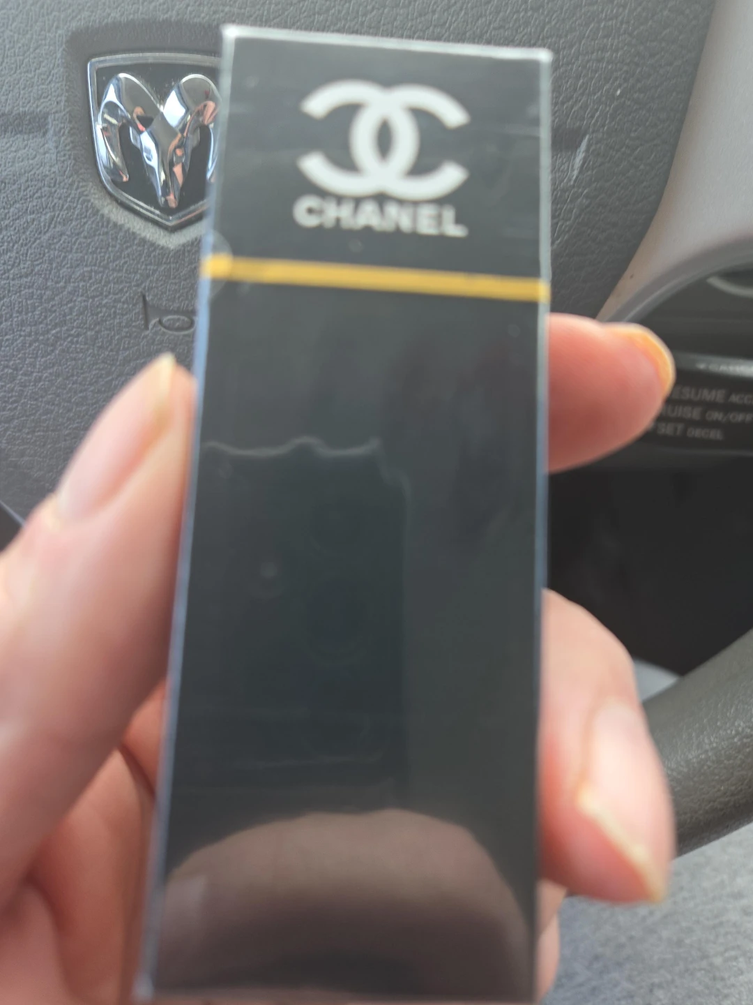 Chanel Black & Gold Cigarette Case