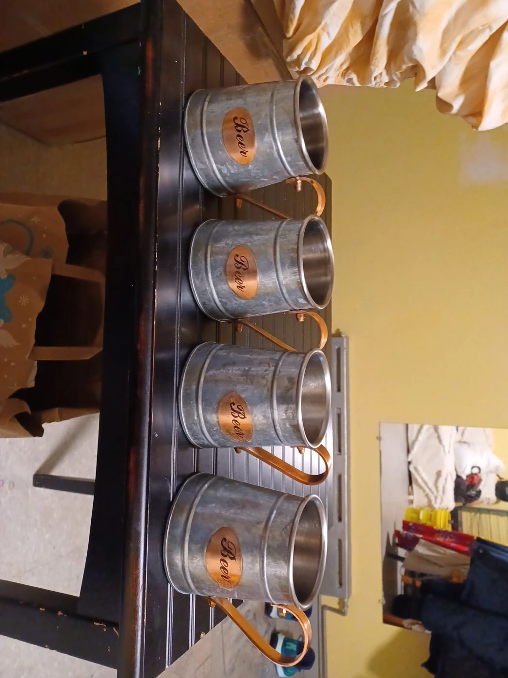 Set of 4 Beer Mugs