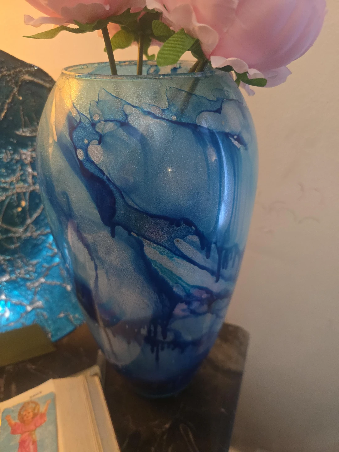 Blue Decorative Vase