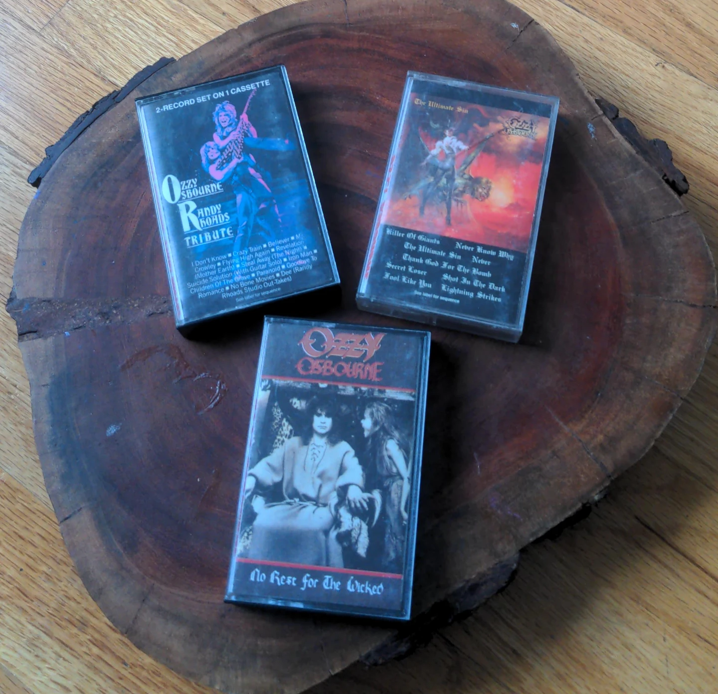 Ozzy Osbourne Cassette Tapes Lot - photo 2