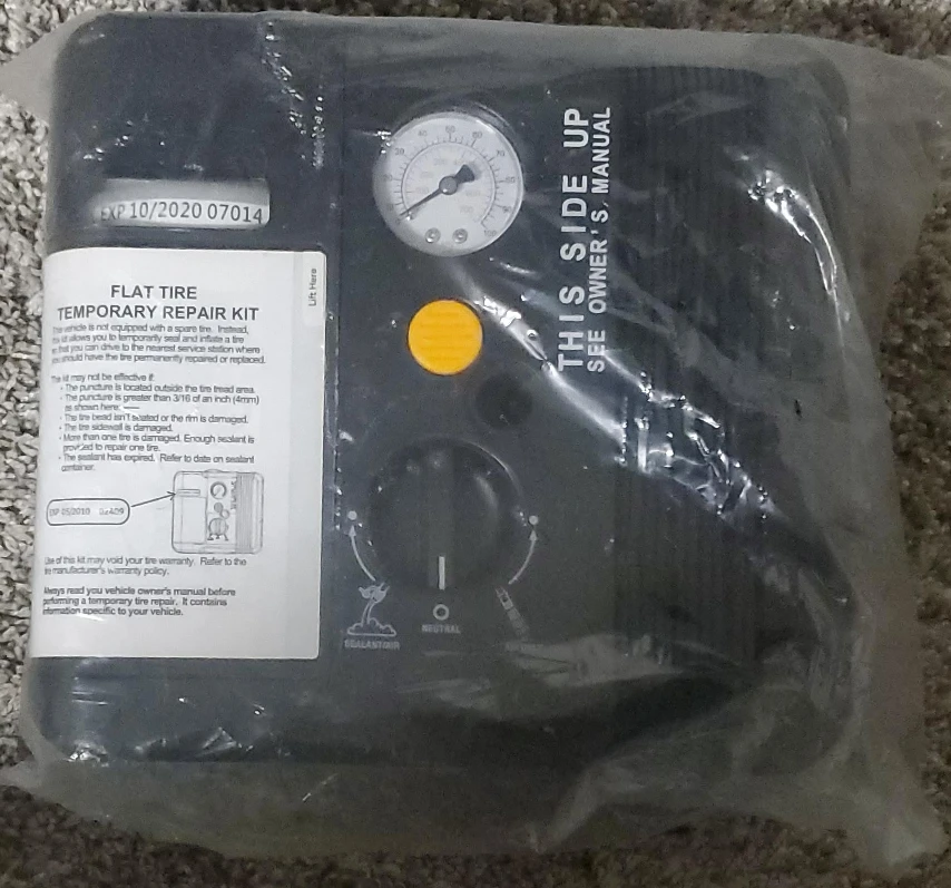 Temporary Flat Tire Repair Kit