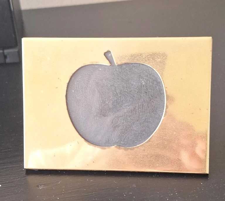 Apple Gold Picture Frame