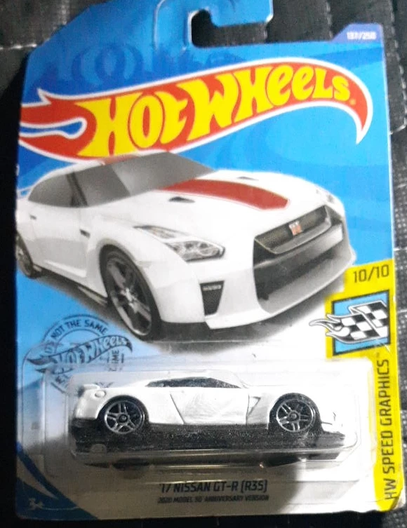 Hot Wheels 17 Nissan GT-R (R35) HW Speed Graphics🏆