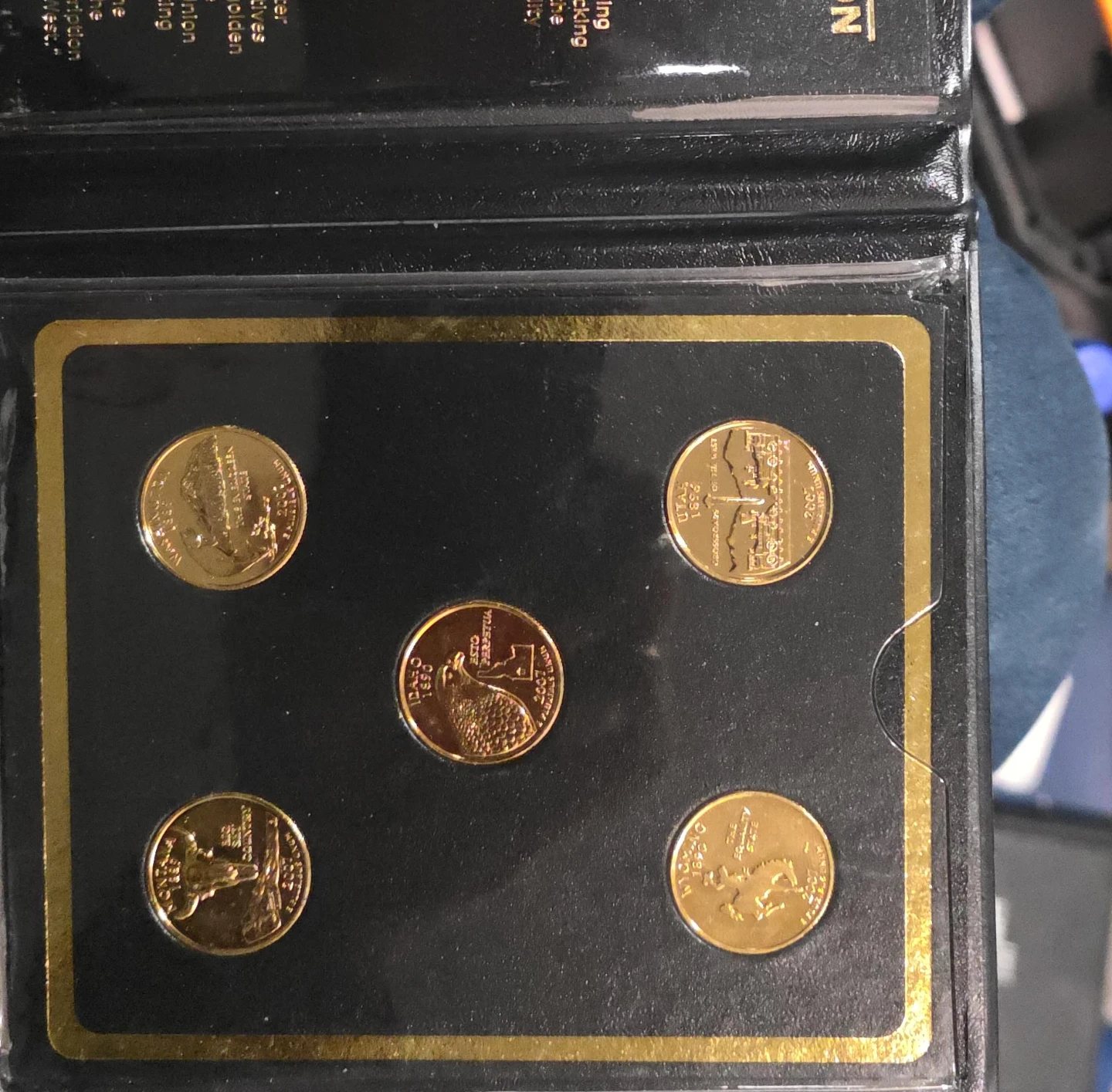 2007 State Quarter Collection - 24 Karat Gold Plated