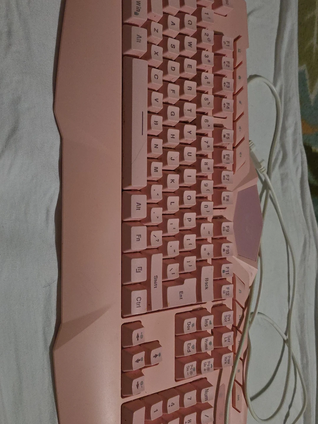 Pink Gaming Keyboard