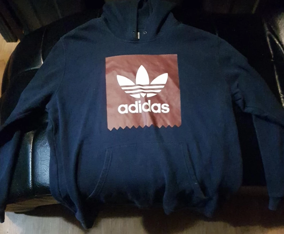 Adidas Blue Hoodie
